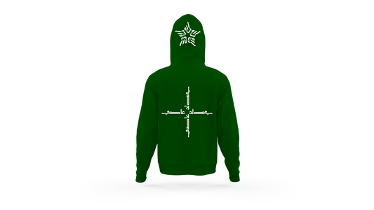 Green Arabic Hoodie