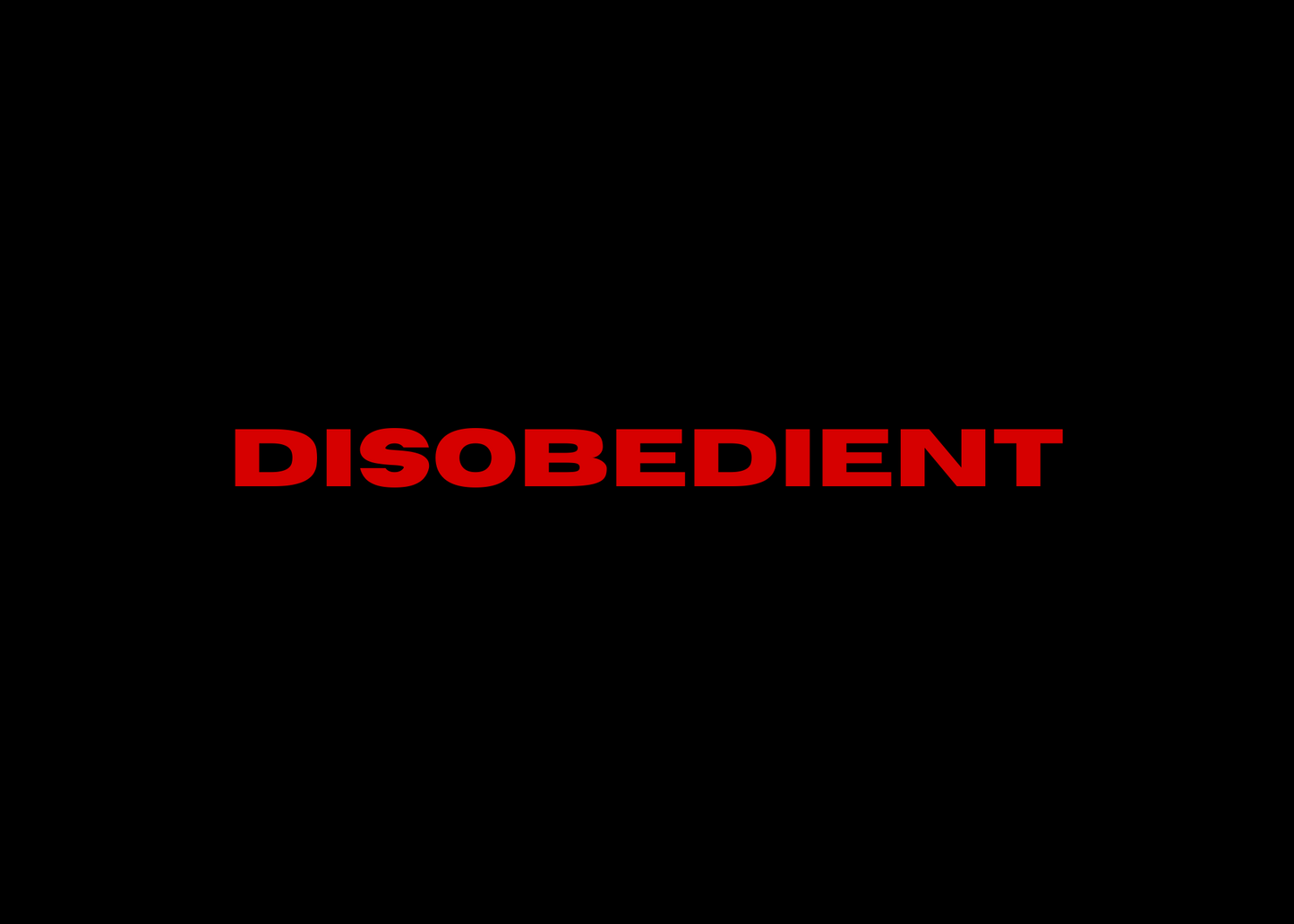 Disobedient gift card