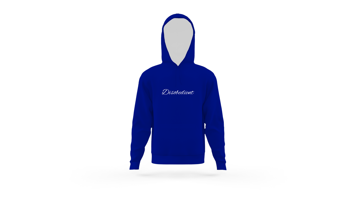 Blue Arabic Hoodie