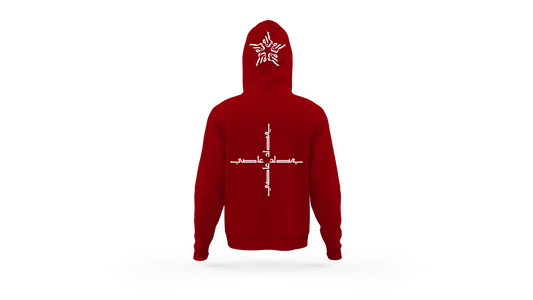 Red Arabic Hoodie